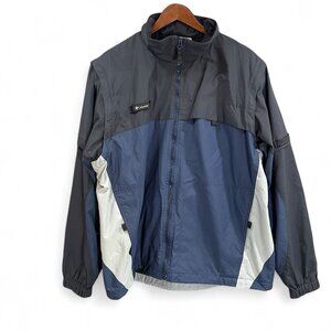 Columbia Jacket Men’s XL Packable Windbreaker Rain Vest Removable Sleeves